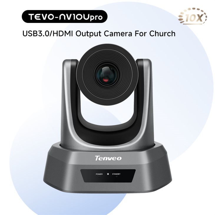 USB videokonferenční kamera s 10x zoomem